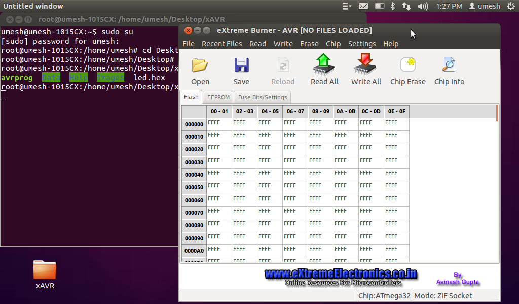eXtreme Burner GUI under Ubuntu Linux BINARYUPDATES